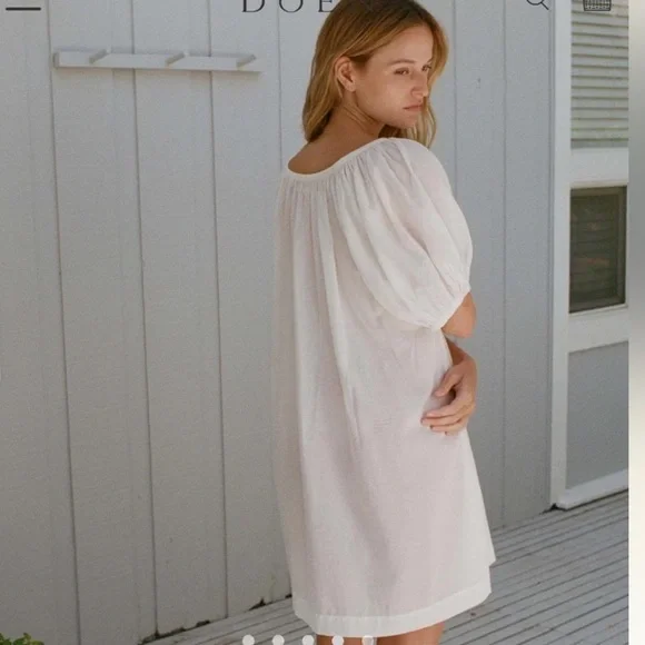 Doen Josette Dress in Salt - Picture 2 of 11